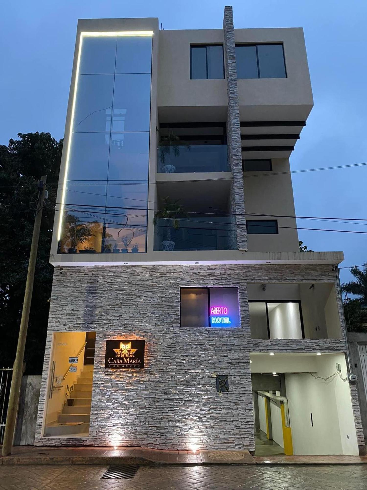 Hotel Casa Maria Tamasopo Exterior photo
